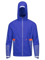 Ronhill Mens Blue Tech Reflective Afterhours Running Jacket - Image 5 of 6