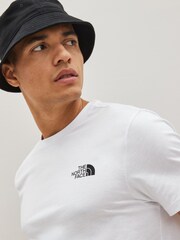 The North Face White/Black Simple Dome Short Sleeve T-Shirt - Image 5 of 7