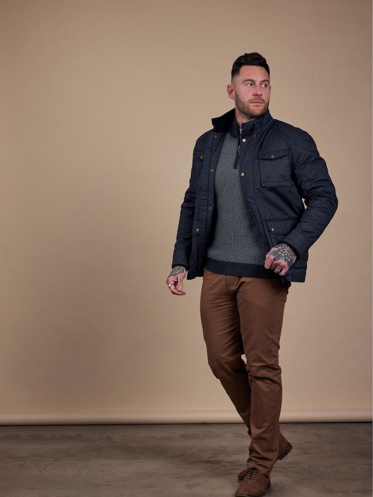 Raging Bull Brown Tapered Chino - Image 1 of 1