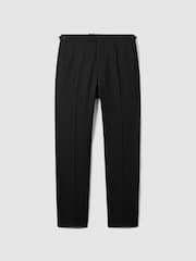Reiss Black Hope Modern Fit Wool Blend Trousers - Image 2 of 7
