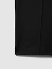 Reiss Black Hope Modern Fit Wool Blend Trousers - Image 6 of 7