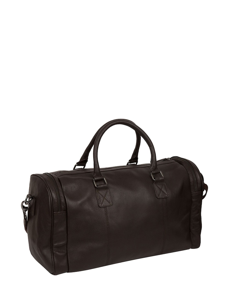Cultured London Ocean Leather Holdall - Image 4 of 6