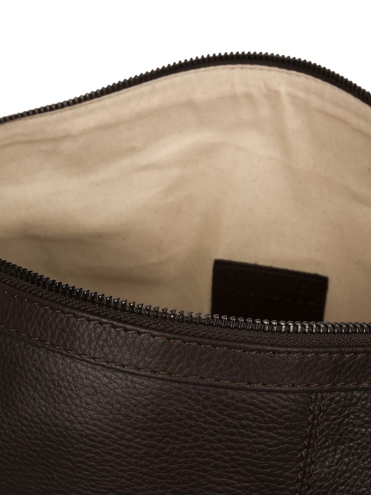 Cultured London Ocean Leather Holdall - Image 5 of 6