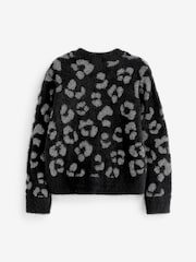 Black Knitted Jumper (3-16yrs) - Image 5 of 5