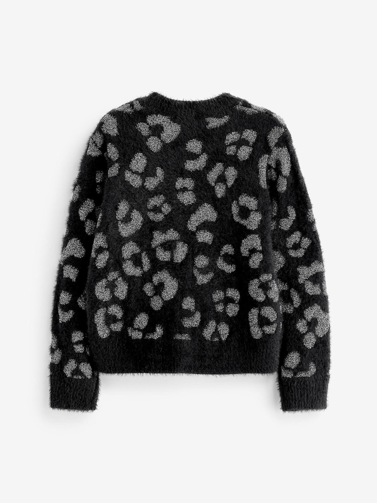 Black Knitted Jumper (3-16yrs) - Image 5 of 5