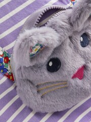 Boden Purple Appliqué Pocket T-Shirt - Image 3 of 3
