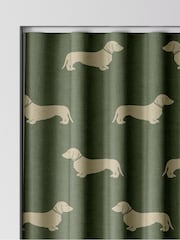 Emily Bond Fern Green Peggy Made to Measure Curtains - Image 8 of 9
