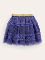 Boden Blue Tulle Party Skirt - Image 1 of 2