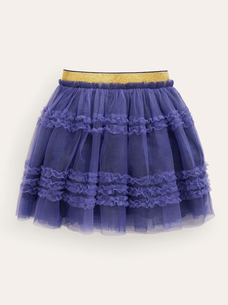 Boden Blue Tulle Party Skirt - Image 1 of 2