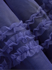 Boden Blue Tulle Party Skirt - Image 2 of 2