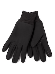 Totes Black Ladies Smartouch Thermal Lined Stretch Gloves - Image 2 of 4