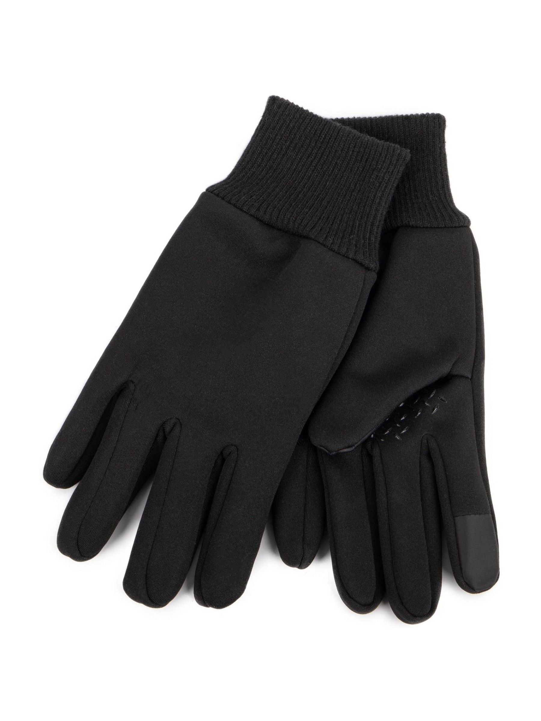 Buy Totes Black Ladies Smartouch Thermal Lined Stretch Gloves from