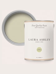 Laura Ashley Pale Hedgerow Green Matt Emulsion 5LT Paint - Image 3 of 4
