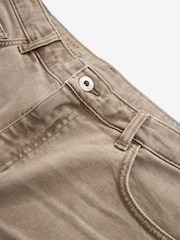 Dark Stone Garment Dye Denim Shorts - Image 2 of 3