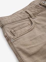 Dark Stone Garment Dye Denim Shorts - Image 3 of 3