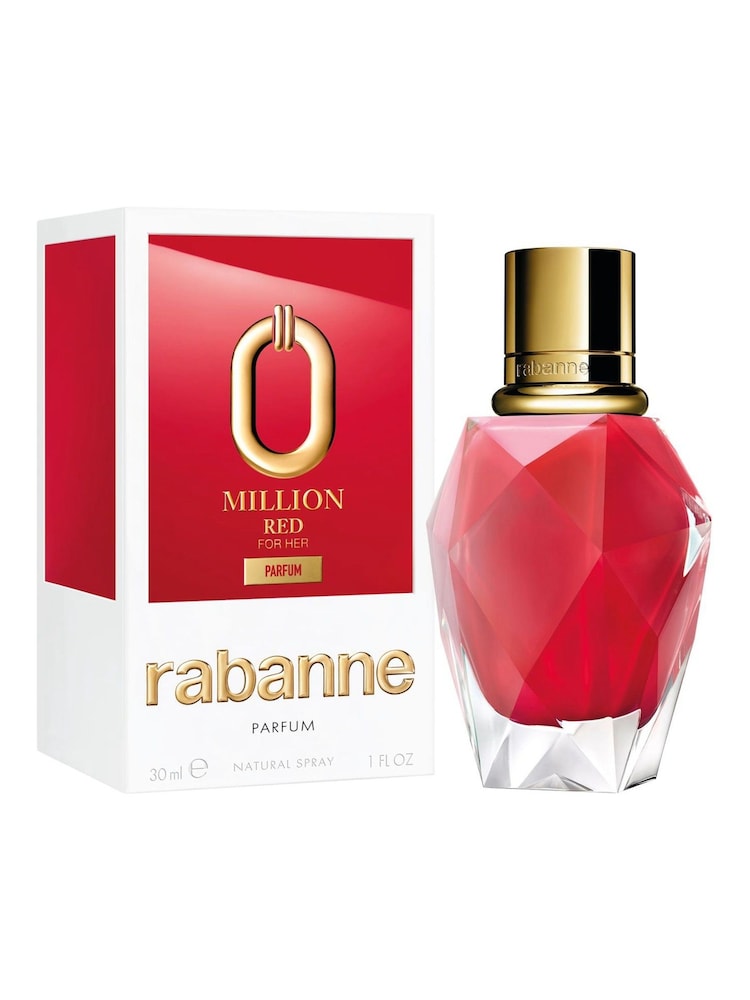Rabanne 30ml Million Red For Her Parfum - Image 2 of 7 Rabanne 30ml Million Red For Her Parfum - Image 2 of 7