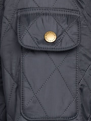 Barbour® International Navy Blue Polarquilt Jacket - Image 10 of 11