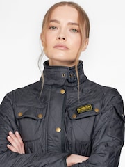 Barbour® International Navy Blue Polarquilt Jacket - Image 5 of 11