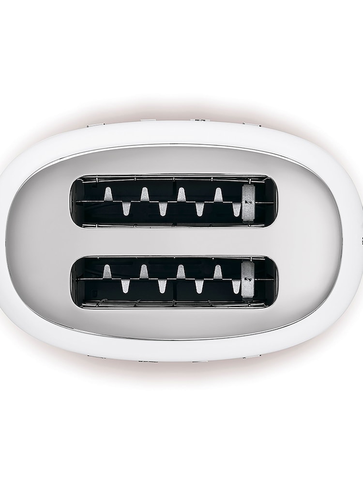 Smeg White 2 Slice Toaster - Image 2 of 5