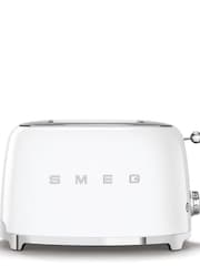 Smeg White 2 Slice Toaster - Image 5 of 5