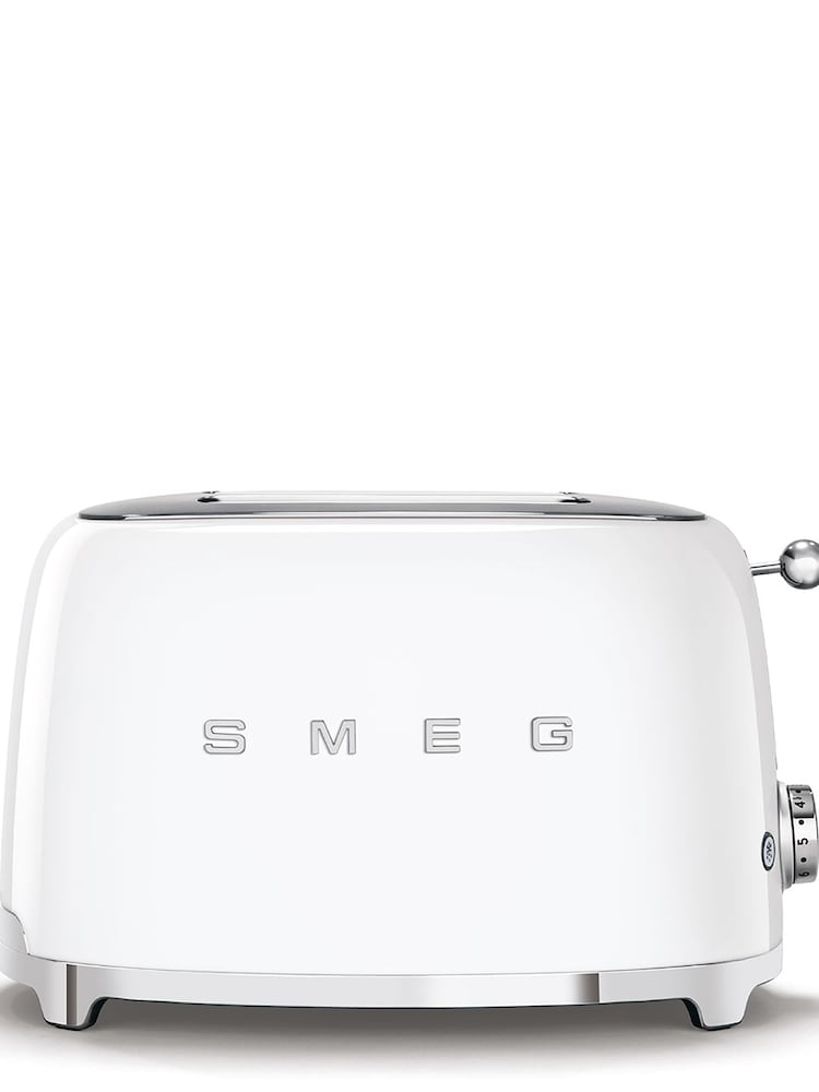 Smeg White 2 Slice Toaster - Image 5 of 5