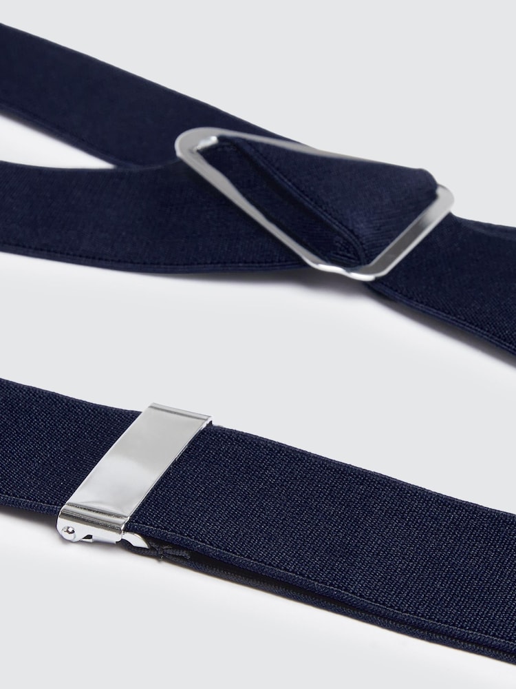MOSS Blue Clip-On Braces - Image 2 of 2