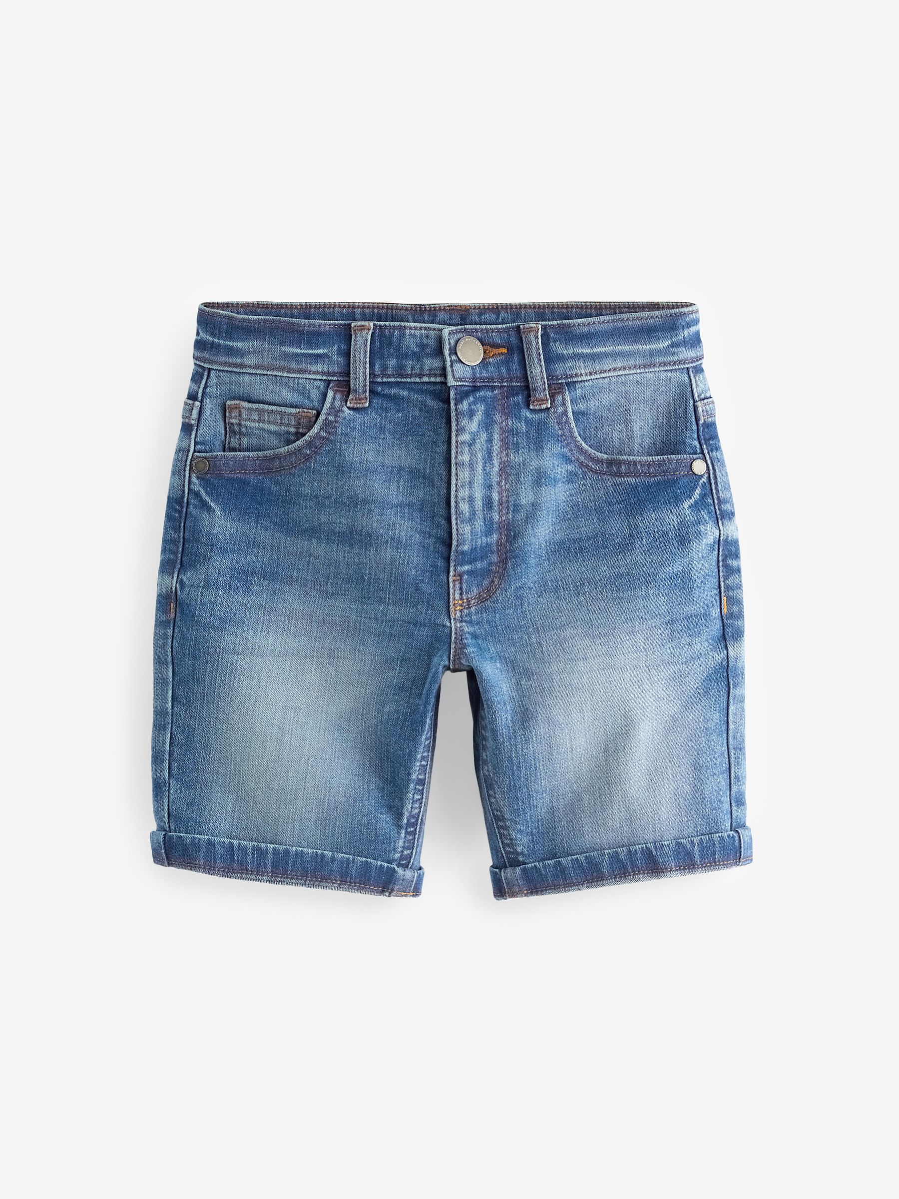 Petite Jean Large Bleu Découpé Devant | Petite | PLT FR