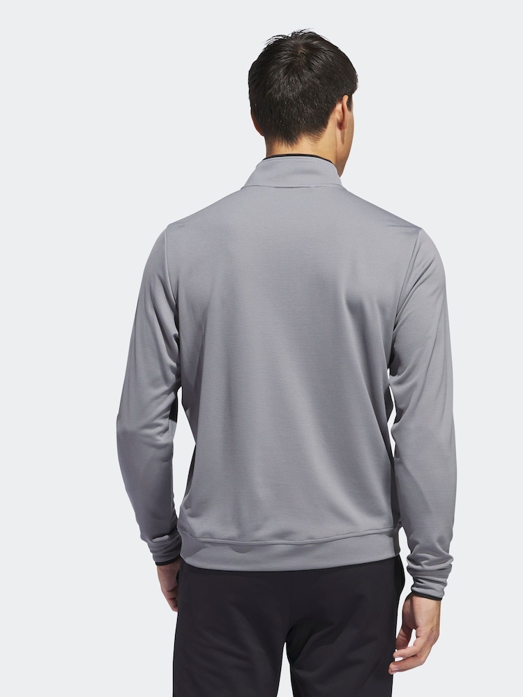 adidas Golf Lightweight Quarter Zip Top - Image 2 of 7