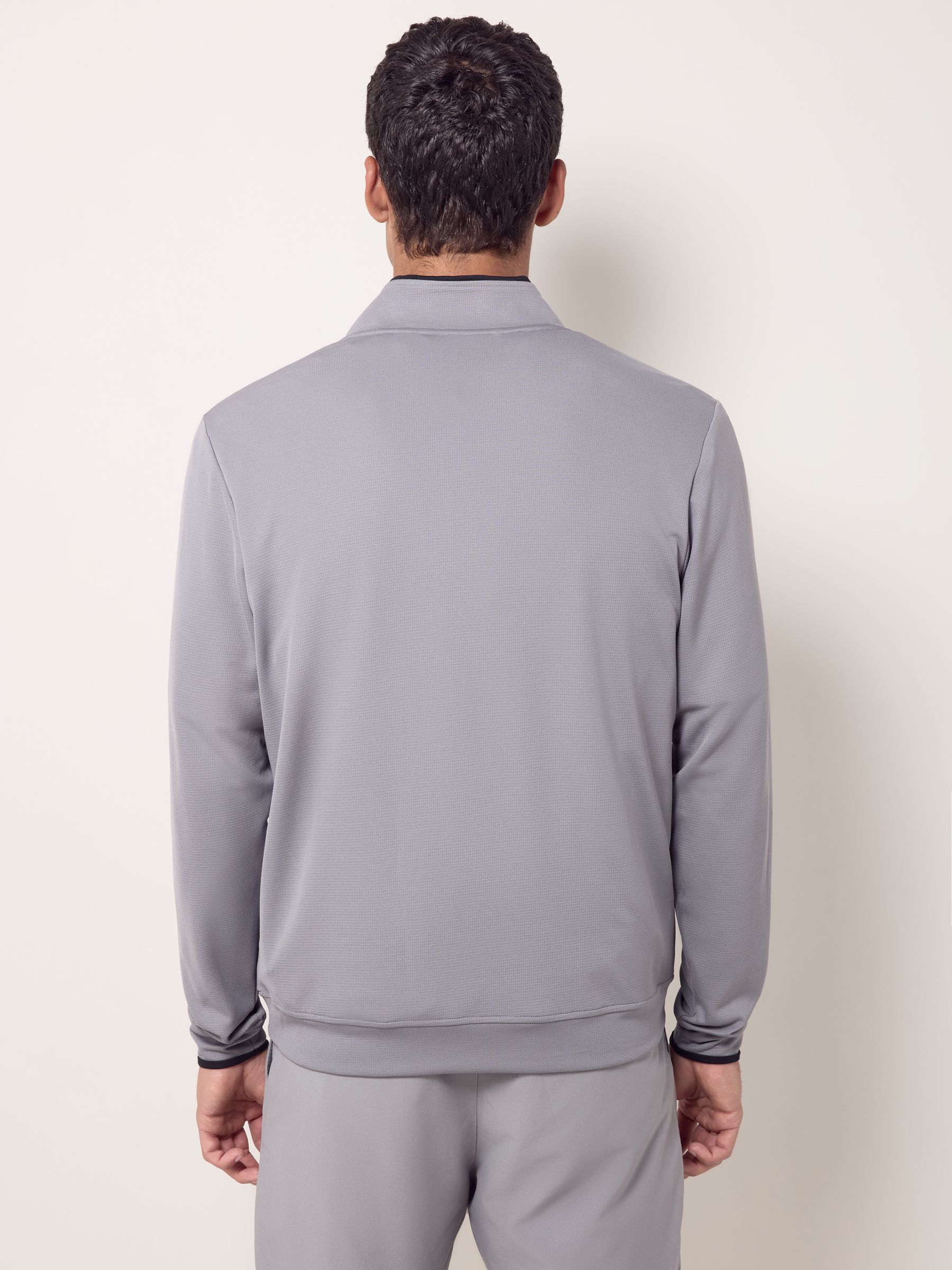 Buy adidas Golf Grey Lightweight Half-Zip Top from the Next UK