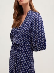 Hobbs Blue Zia Dress - Image 3 of 5