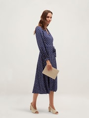 Hobbs Blue Zia Dress - Image 4 of 5