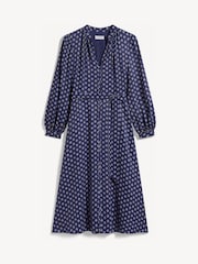 Hobbs Blue Zia Dress - Image 5 of 5