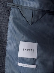 Skopes Blue Harcourt Slim Fit Suit Jacket - Image 5 of 5
