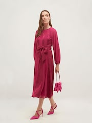 Hobbs Pink Loren Dress - Image 4 of 5