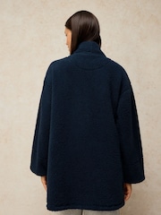 White Stuff Blue Short Robe - Image 2 of 6