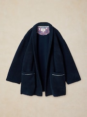White Stuff Blue Short Robe - Image 5 of 6