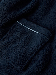White Stuff Blue Short Robe - Image 6 of 6