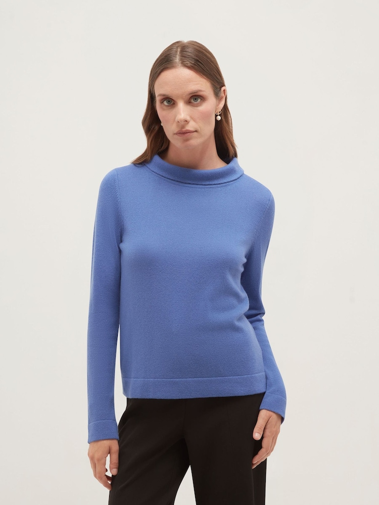 Hobbs Blue Audrey Jumper - Image 1 of 5 Hobbs Blue Audrey Jumper - Image 1 of 5