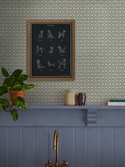 Joules Blue The Best in Show Wood Mounted Framed Print Wall Art - Image 3 of 4