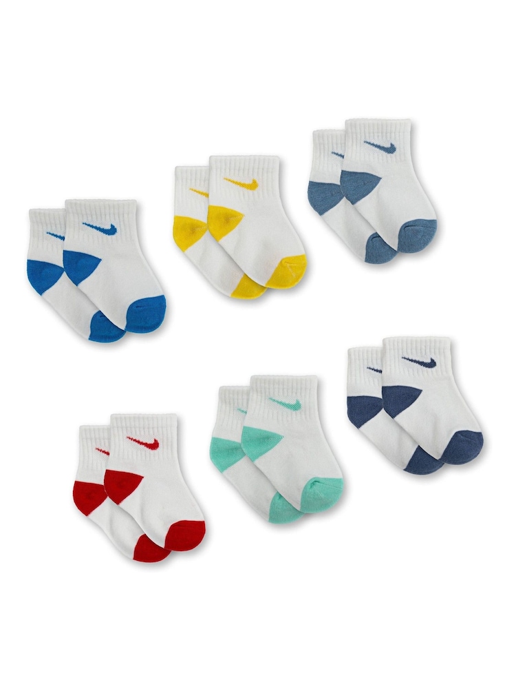 Pack de 6 pares de calcetines tobilleros infantiles de Nike - Imagen 1 de 2
