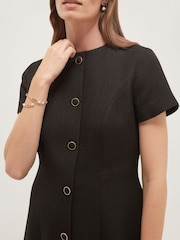 Hobbs Black Elowen Dress - Image 3 of 5