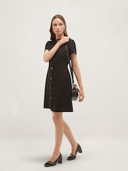 Hobbs Black Elowen Dress - Image 4 of 5