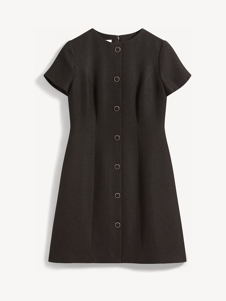 Hobbs Black Elowen Dress - Image 5 of 5