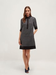 Hobbs Blue Marciella Dress - Image 1 of 6