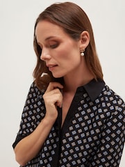 Hobbs Blue Marciella Dress - Image 3 of 6