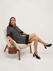 Hobbs Blue Marciella Dress - Image 5 of 6
