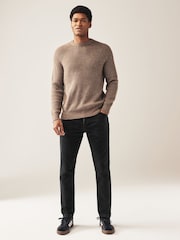 Black Single Slim Fit Classic Stretch Jeans - Image 1 of 10
