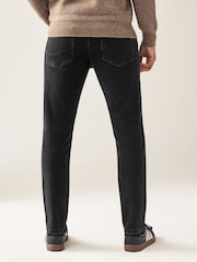Black Single Slim Fit Classic Stretch Jeans - Image 3 of 10