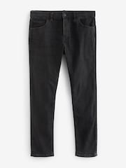 Black Single Slim Fit Classic Stretch Jeans - Image 6 of 10