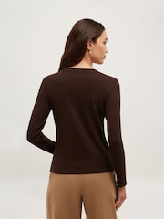 Hobbs Brown Tamsin Top - Image 2 of 5